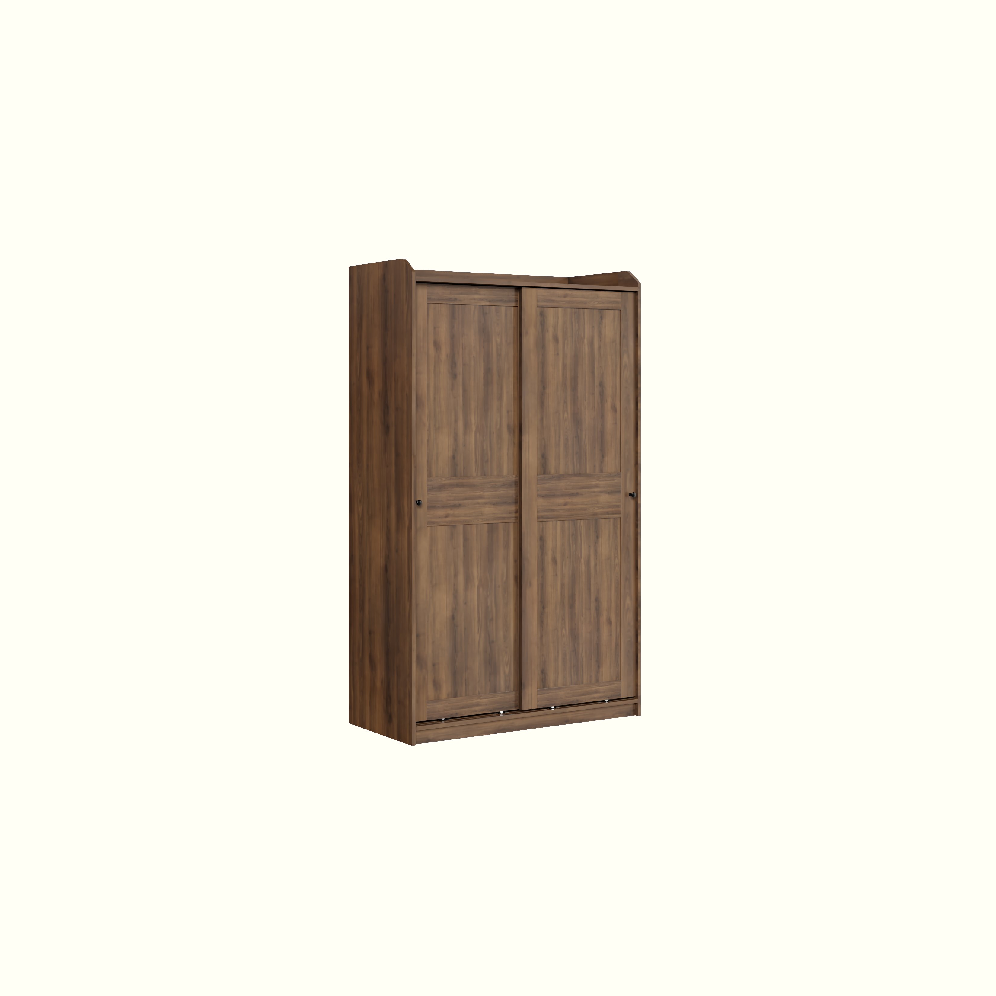[Happy Home Furniture] RUNI, Tủ quần áo - 2 cánh cửa lùa,  118cm x 55cm x 199cm ( DxRxC), TCL_002