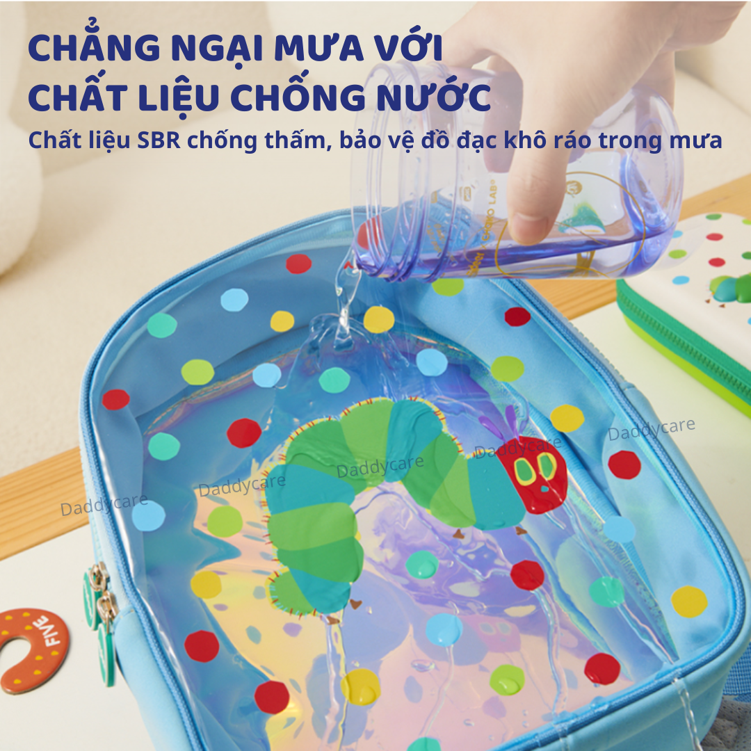 Balo cho bé đi học mầm non Mideer Kids backpack Very Hungry Caterpillar
