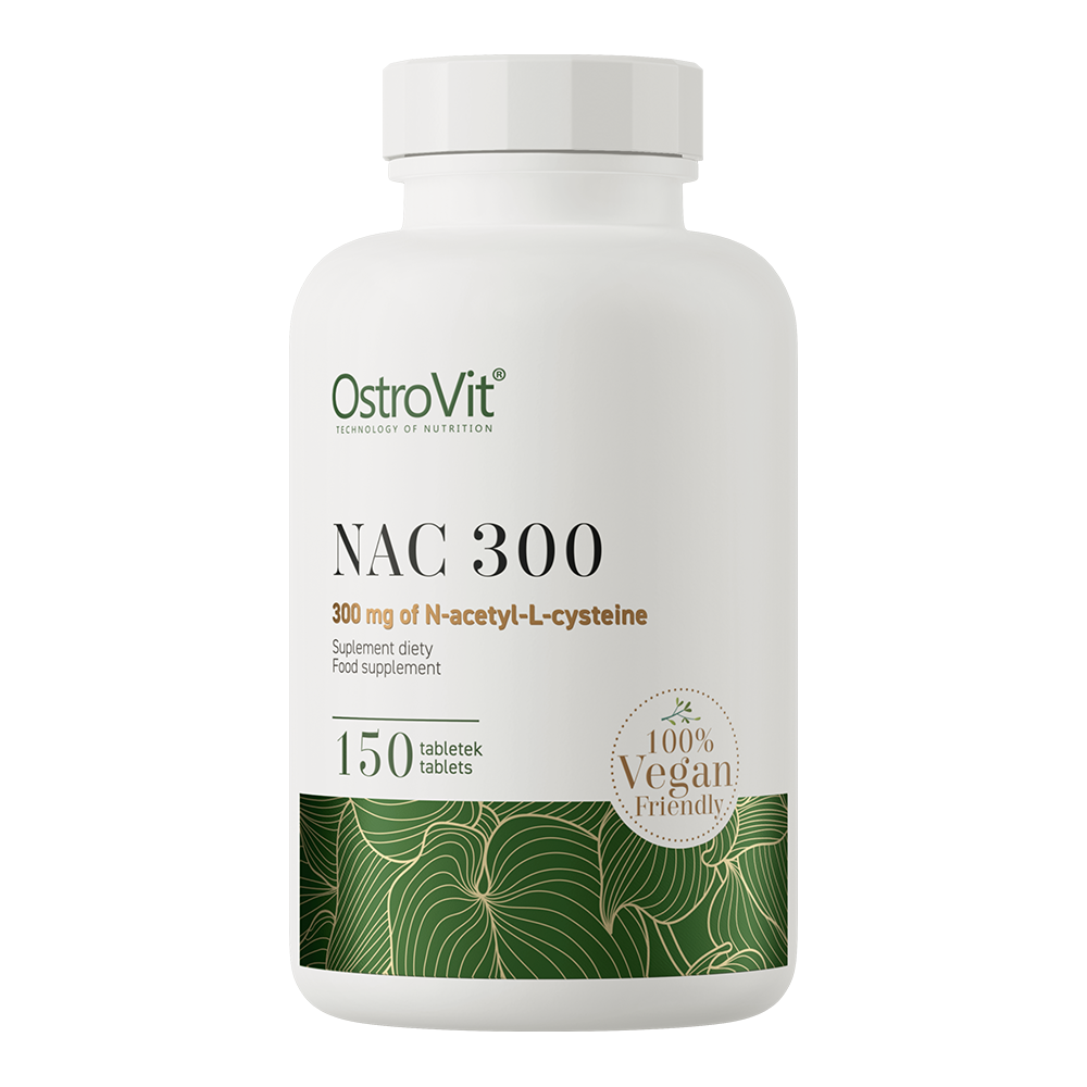 Viên Uống Ostrovit NAC 300 (150 Viên) Bổ Sung NAC N-acetyl-L-cysteine, Hỗ Trợ Sức Khỏe Gan | CitySupp