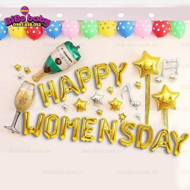 SET BÓNG TRANG TRÍ NGÀY 8 THÁNG 3