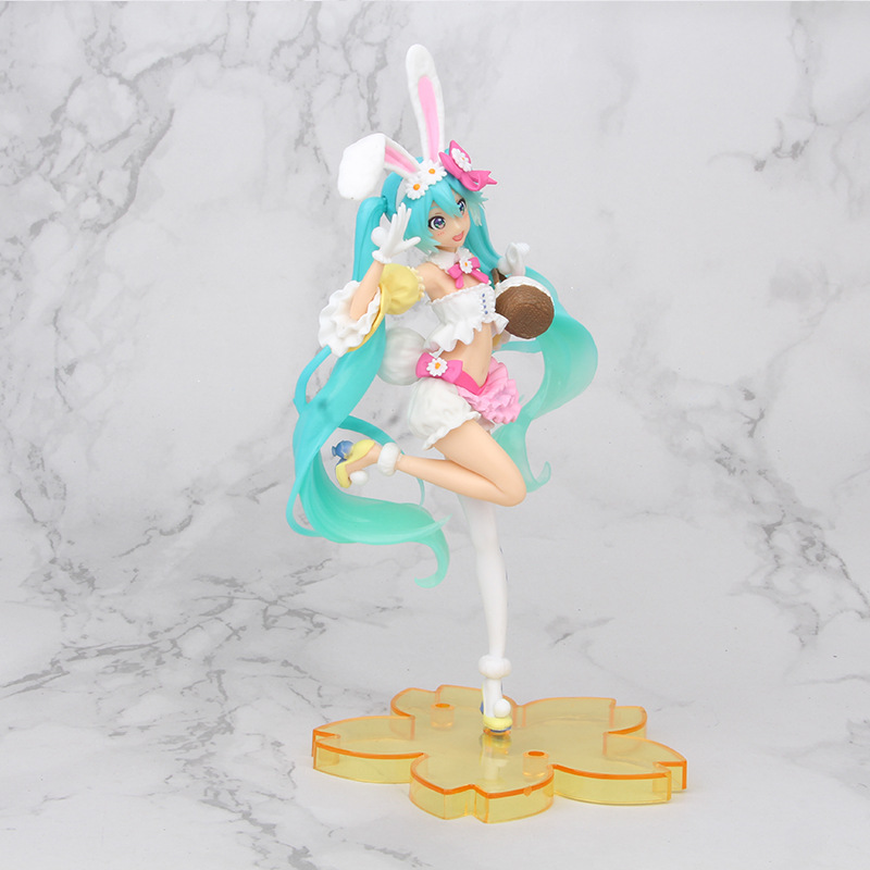 Mô Hình Nhân Vật Miku Tai Thỏ Đáng Yêu- 24Cm