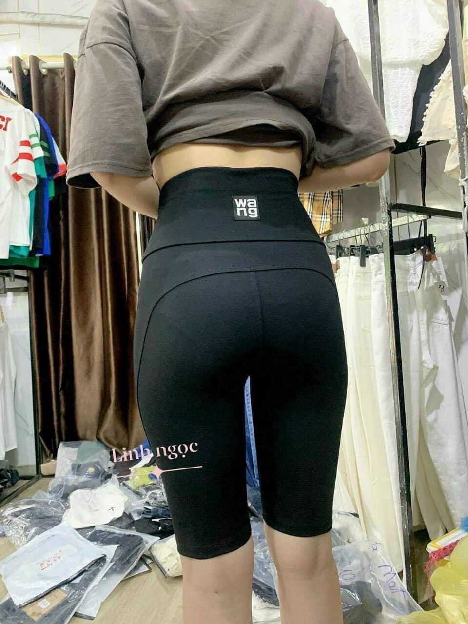 Quần legging ngố nữ,quần legging nữ mặc tôn dáng