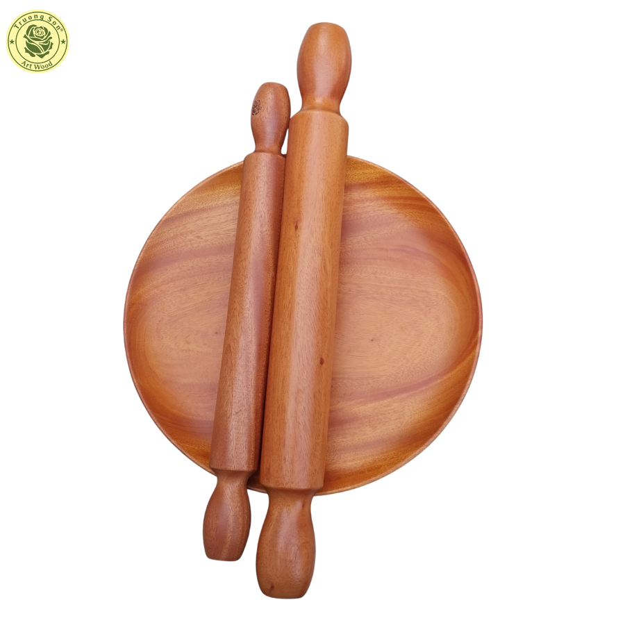 Cây Lăn Bột Bằng Gỗ Beech Dài 39, 45 cm Cm  - Thương Hiệu Trường Sơn