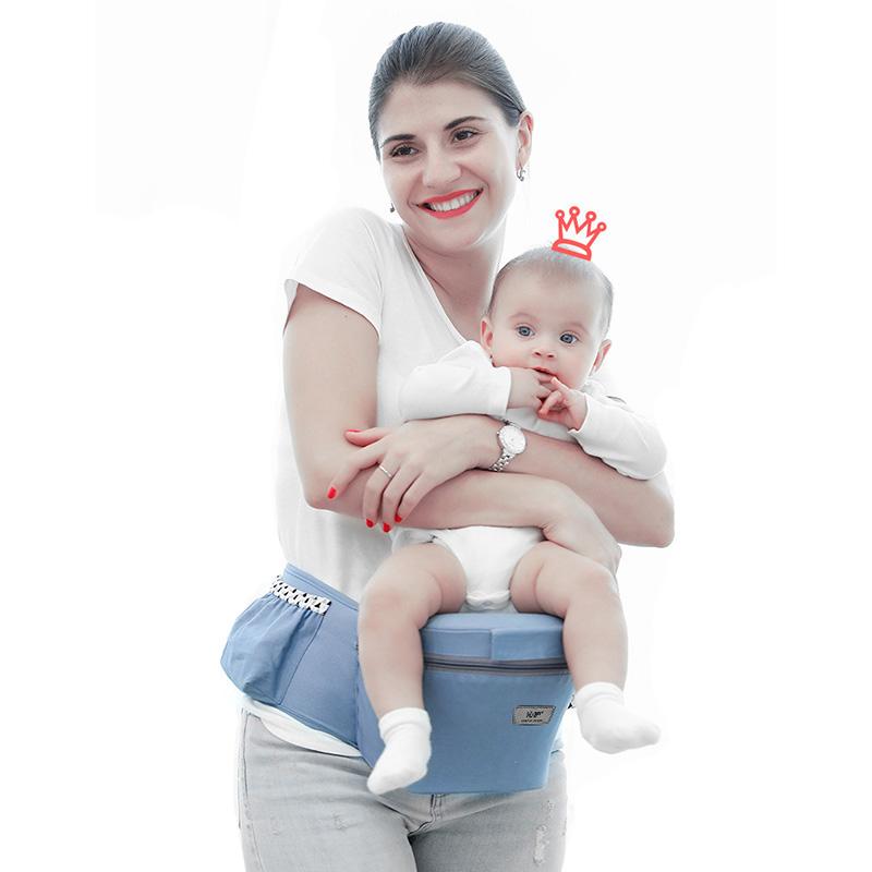 0-1Year Em Bé Eo Phân Xe Tập Đi Sling Giữ Dây Lưng Ba Lô Hipseat Đai Trẻ Em Có Thể Điều Chỉnh Cho Trẻ Sơ Sinh Hông Ghế Cho Droship