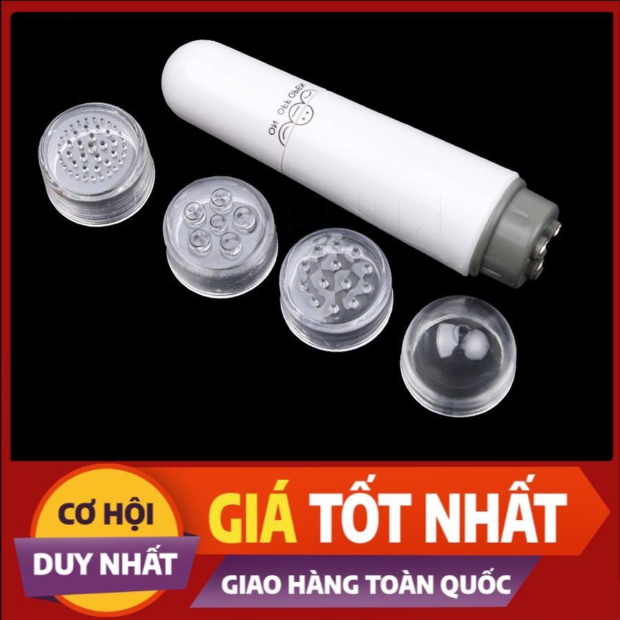 Bút Mát Xa Mặt 4 Đầu Chống Lão Hóa, Massage Đầu Cá Trẻ Hóa Làn Da