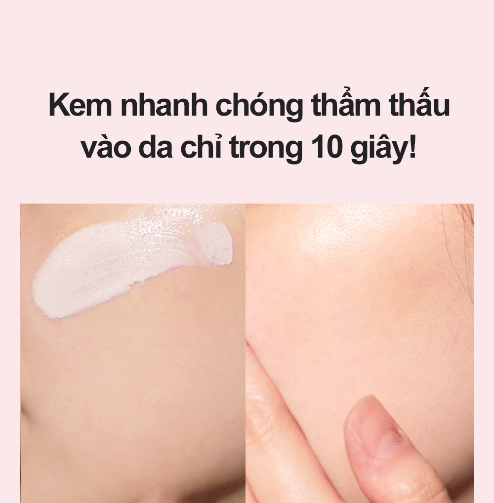 Kem Chống Nắng Mát Lạnh Tone Trắng Hồng Tự Nhiên SNP UV PERFECT AIR TONE UP SUN CREAM 50ml