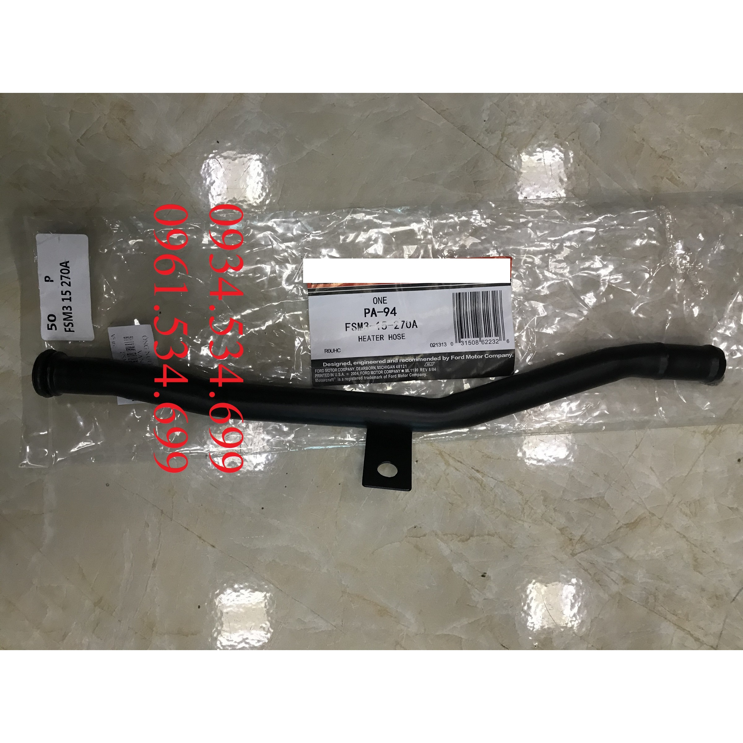 Tuy ô nước từ van hằng nhiệt về cụm chia nước - FSM315270A , Sử dụng cho các dòng xe Ford Laser  TỪ ĐỜI  2000 – 2005 , PIPE,WATER BY PASS