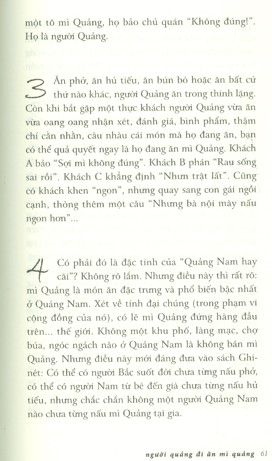 Sách Người Quảng Đi Ăn Mì Quảng - Nguyễn Nhật Ánh