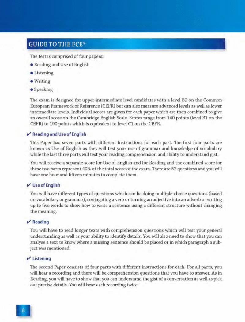 Pass The Cambridge First Certificate In English (Kèm CD Hoặc File MP3)