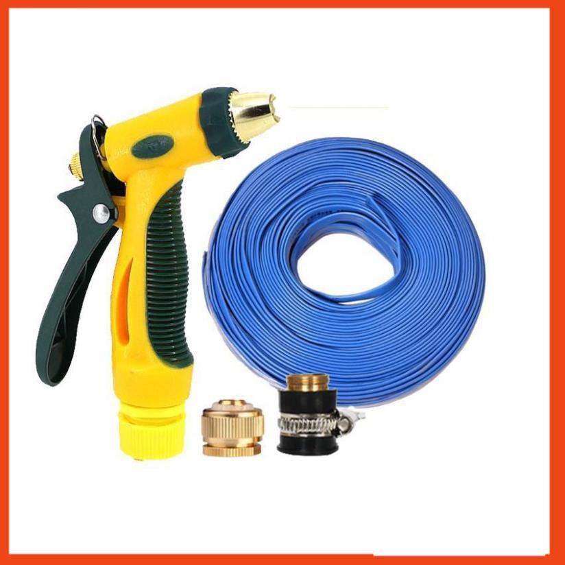 Bộ dây vòi xịt nước rửa xe, tưới cây tăng áp 3 lần,loại 3-5M  206317