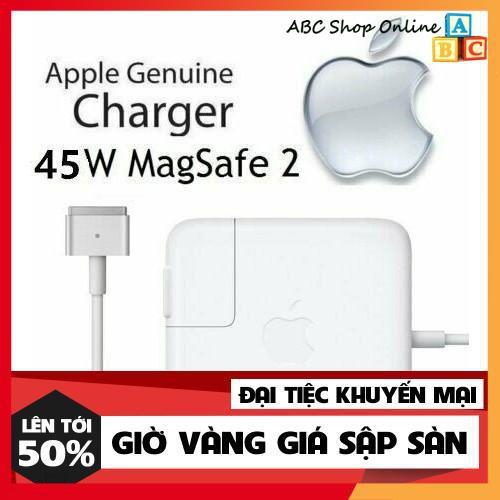 Sạc Dùng Cho Apple Macbook Safe 2 45W - 2012 A1435,A1465,A1436,A1466,MD223,MD224,MD231,MD232,MD592 ( chân chữ T , T-tip )