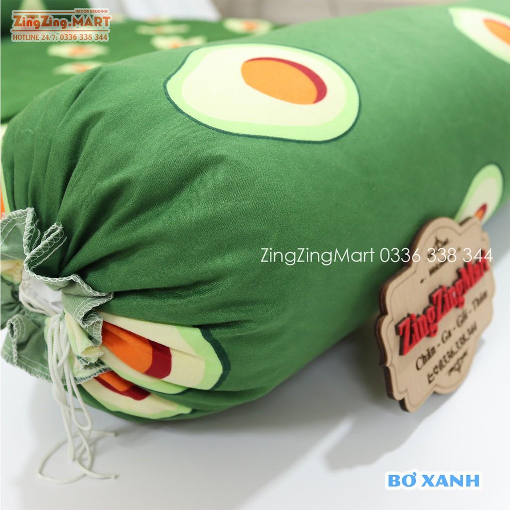 Bộ Ga Gối Poly Cotton Ga trải giường Bơ Xanh | Bộ Drap giường m2/m6/m8/2m2