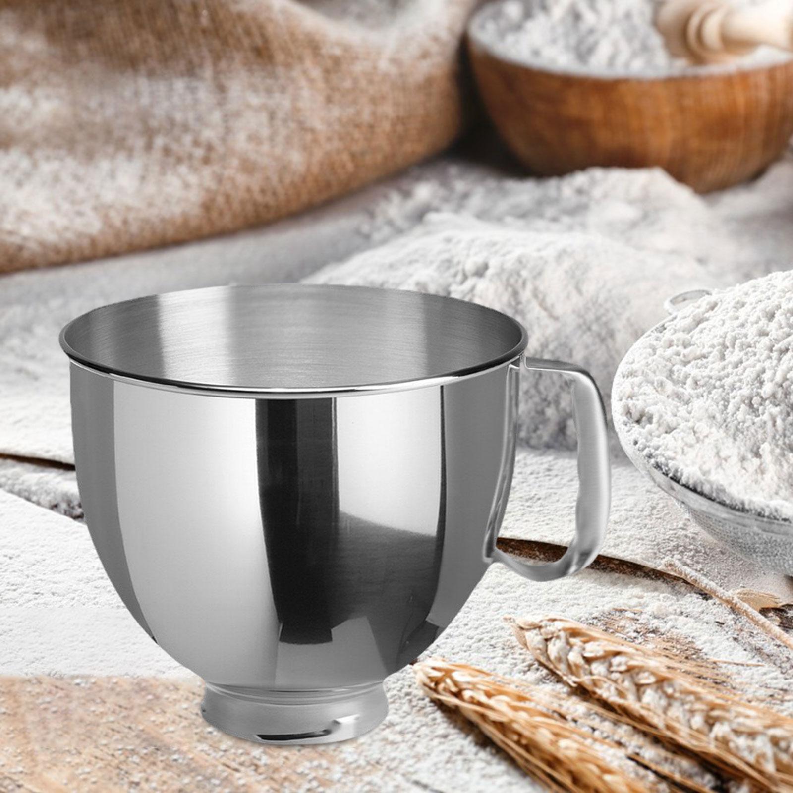 Stainless Steel Bowl Flour Whisk Kitchen Mixing Bowl for Cookies Cake Pastry