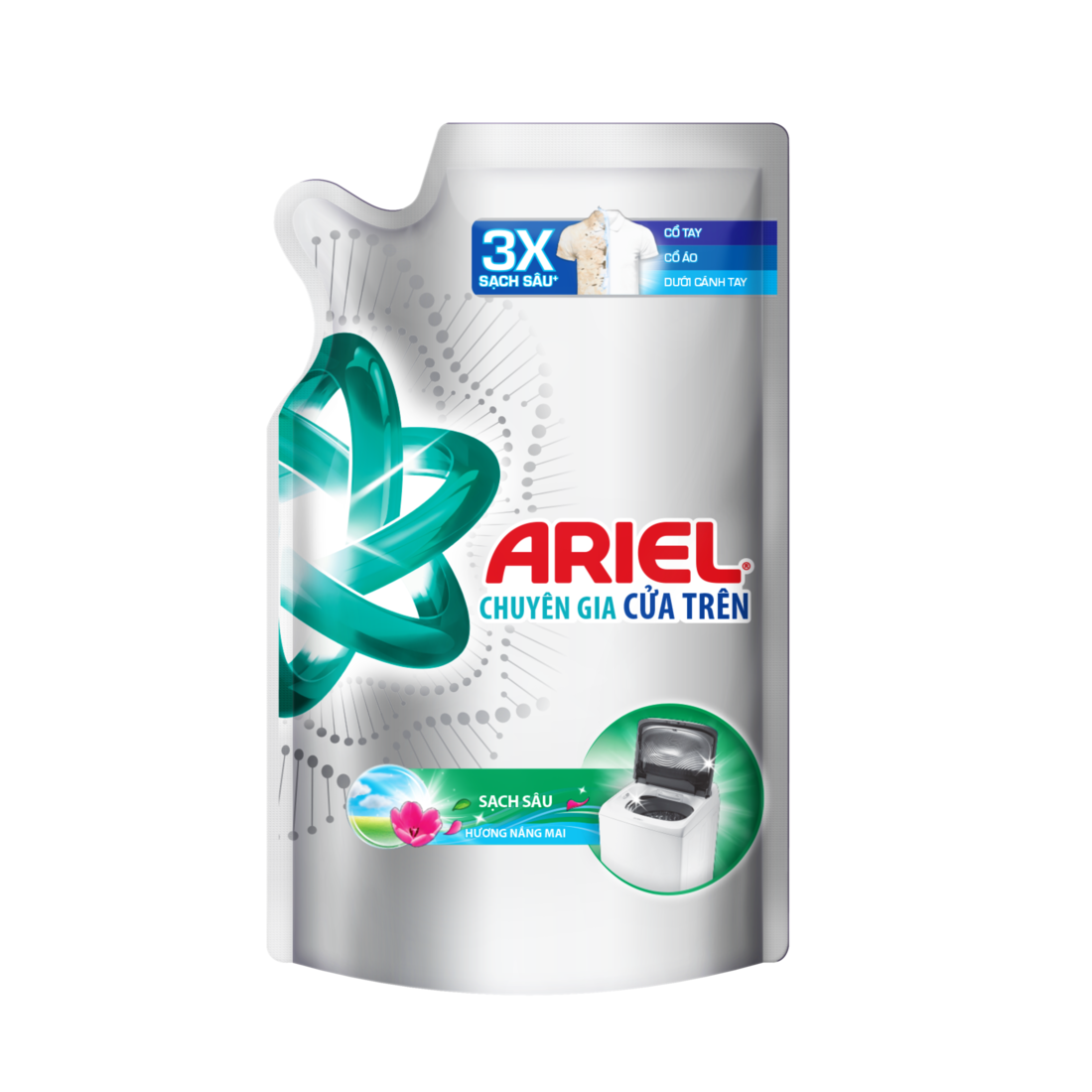 [Gift] Nước Giặt ARIEL Matic Đậm Đặc Hương Nắng Mai