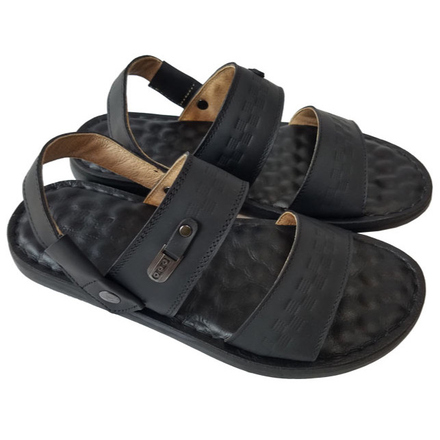 GIày Sandal Nam Da Bò BIGGBEN Cao Cấp SD116