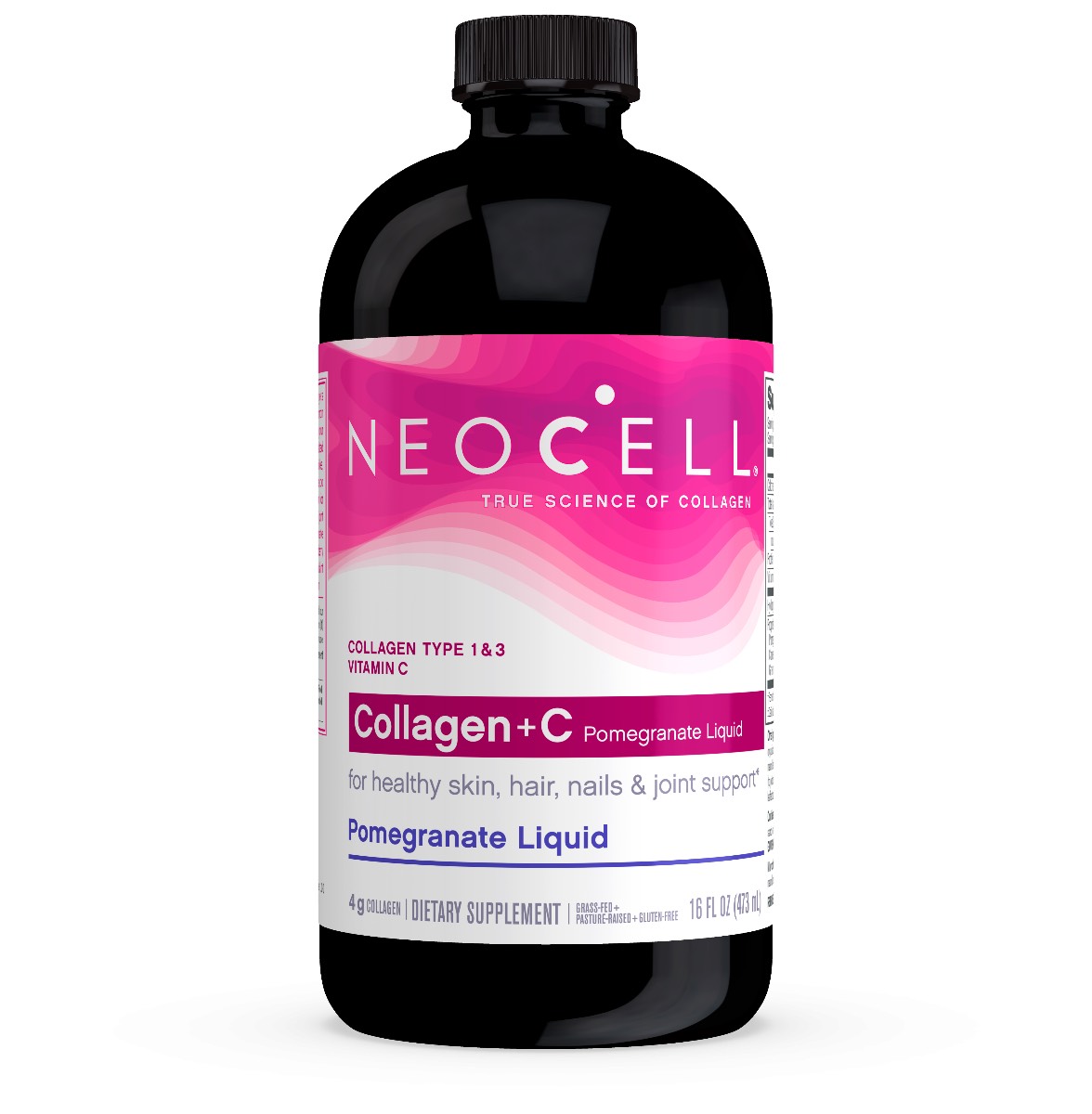 Collagen nước lựa đỏ Neocell Collagen +C Mỹ Tạo sức khỏe cùng đẹp  từ  bên  trong  cho  da,  tóc,  móng,  xương  khớp - Massel Official – 473ml/chai