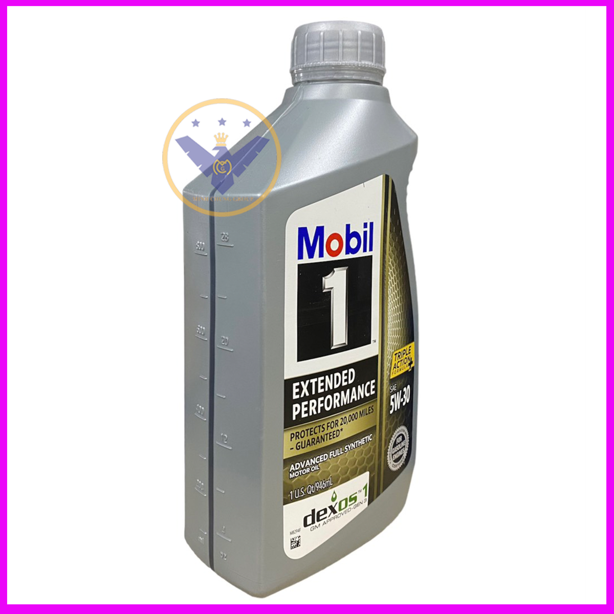 Nhớt xe tay ga, xe ô tô Mobil 1 EP 5W30 tổng hợp cao cấp 946ml - made in USA