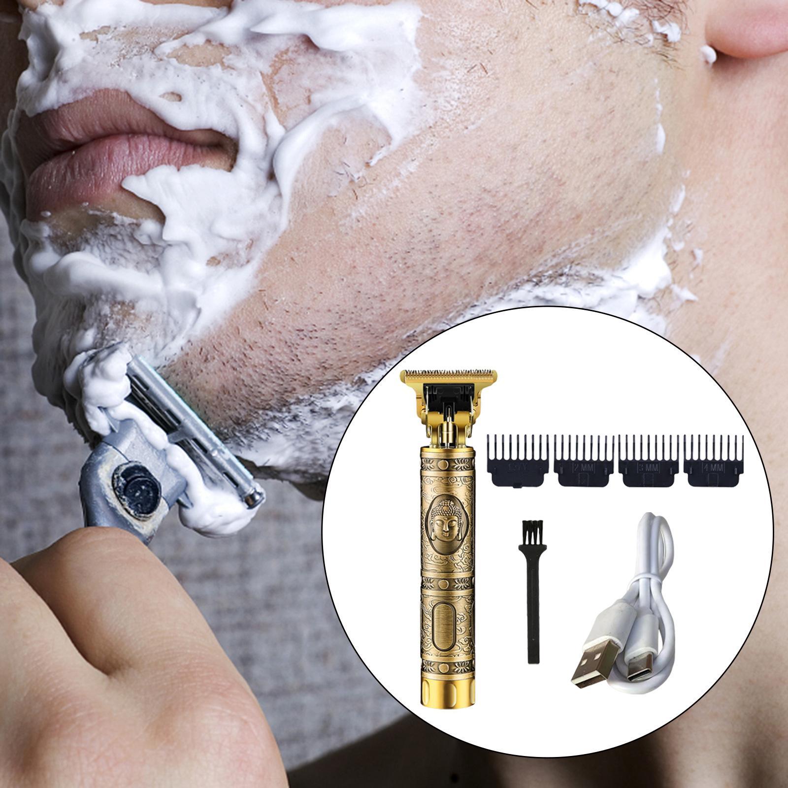 Hair Clippers for Men T-Blade Electric Beard Trimmer Liners Edgers Outliner Barbers