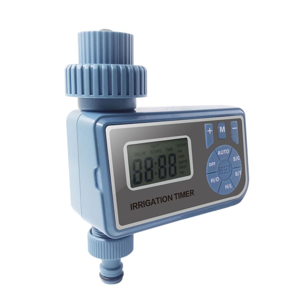 LCD Screen Garden Irrigation Control Device Auto Water Saving Irrigation Controller Digital Plant Watering Timer