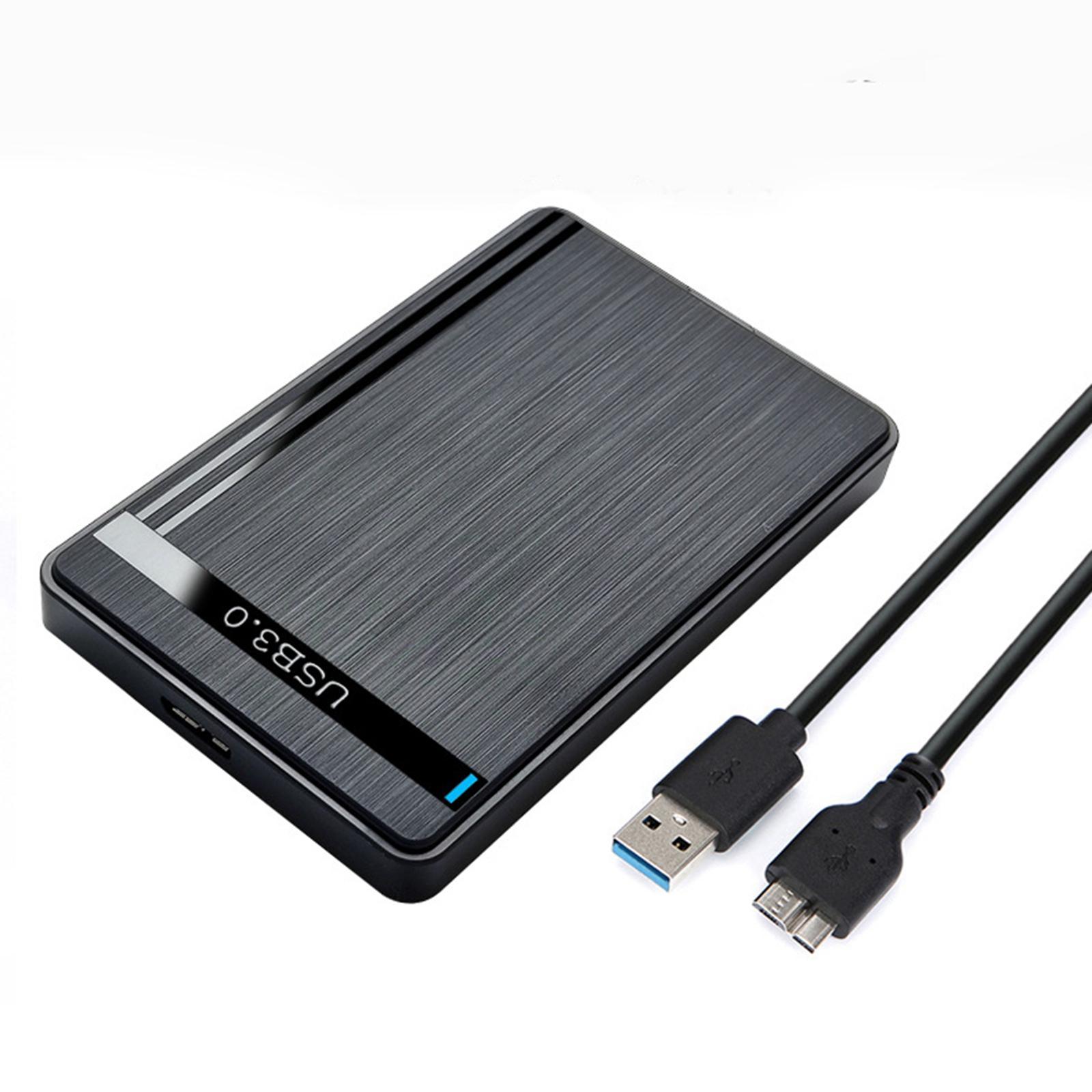 Portable 2.5" Enclosure Support Max 6TB External Disk Case for gaming lovers, students and professionals use.
