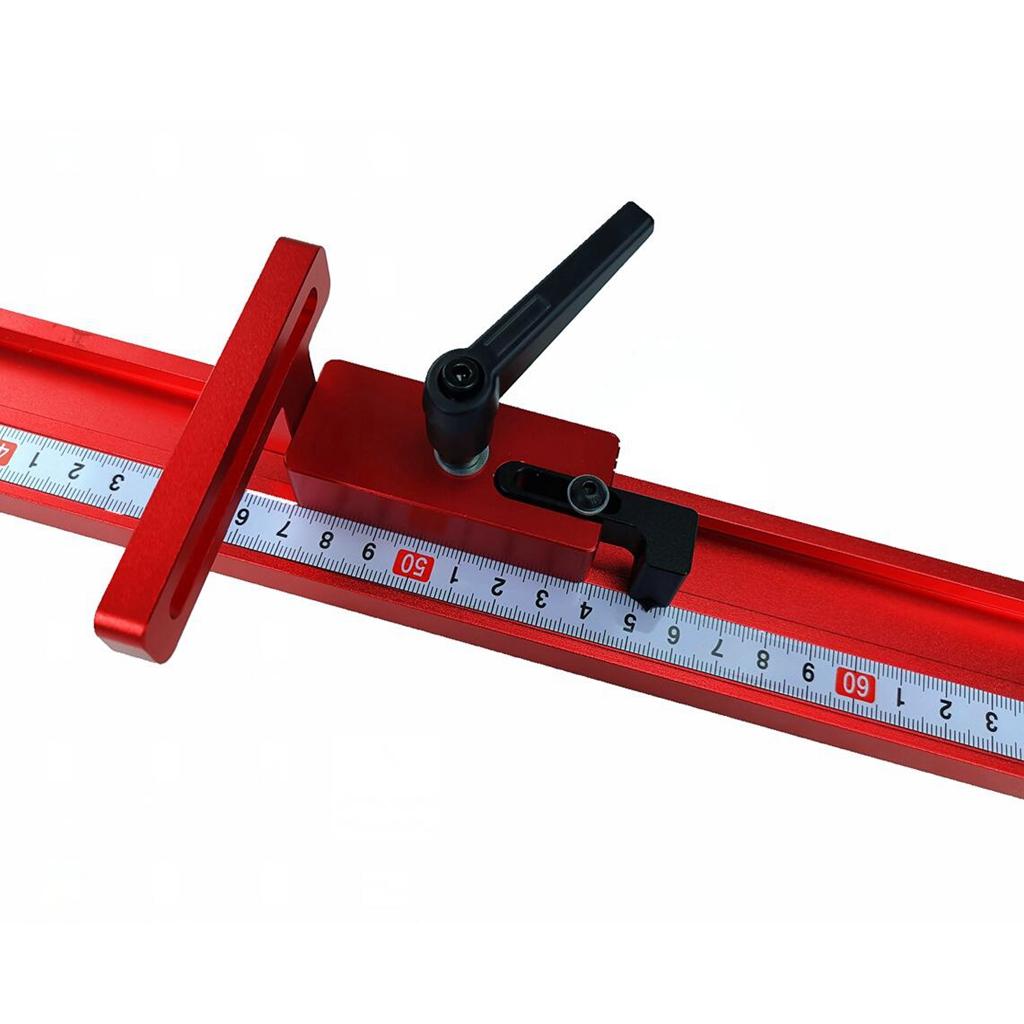 MITRE Theo Dõi Ngừng 30 Loại T-Khe Cắm T-Bản Nhạc Mô Hình Gỗ DIY Dụng Cụ Bằng Tay Hợp Kim Nhôm