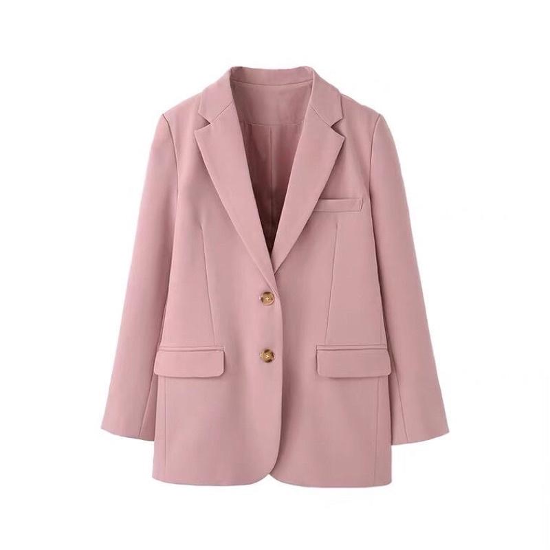 Áo Khoác Blazer Nữ Phong Cách Hàn Quốc Mẫu Mới Mã RB100