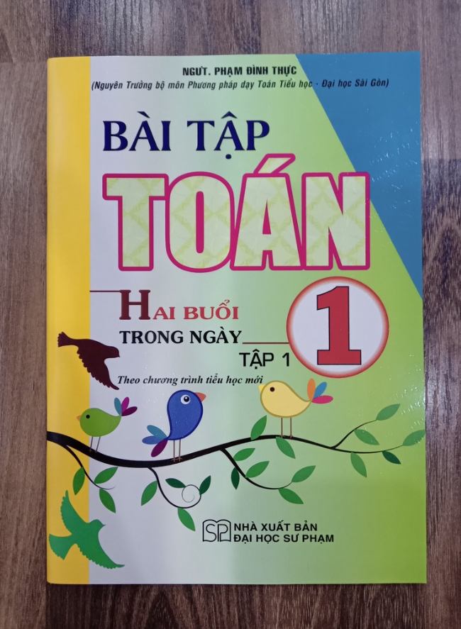 Sách - Combo Bài Tập Toán 1 Hai Buổi Trong Ngày