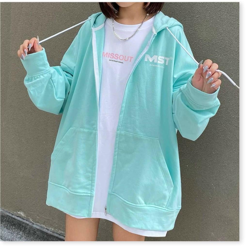 ÁO KHOÁC NỈ HOODIES DÂY KÉO,THIẾT KẾ HỌA TIẾT TRƠN