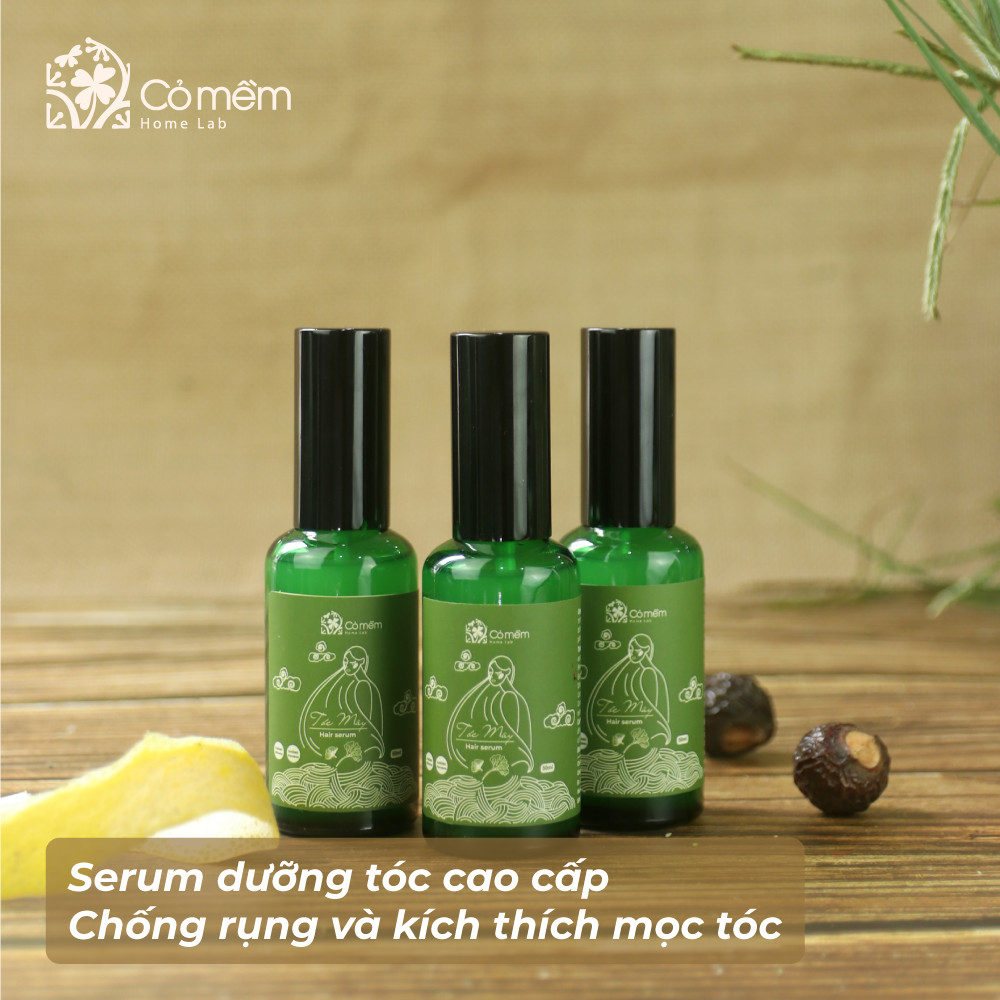 Hair Serum Tóc Cao Cấp Cỏ Mềm Ngăn Rụng Tóc Kích Thích Mọc Tóc Phục Hồi Hư Tổn Cho Tóc Mềm Mượt An Toàn Từ Chiết Xuất Thiên Nhiên  50ml