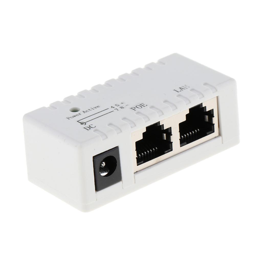 POE Injector Power over Ethernet Switch Adapter for IP Camera Networking