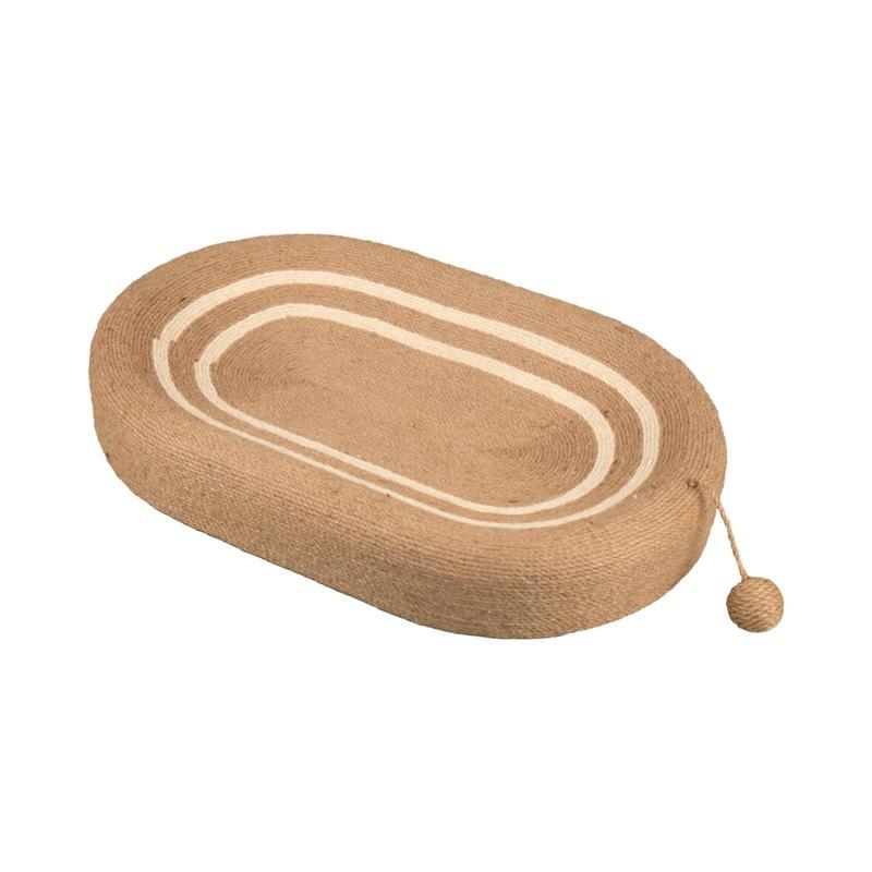 Cat Scratcher Lounge Bed Interactive Toy Ball Scratcher Pad Cat Scratcher Board for Couch Kitty Small Medium Large Cats Sleeping Indoor Cats