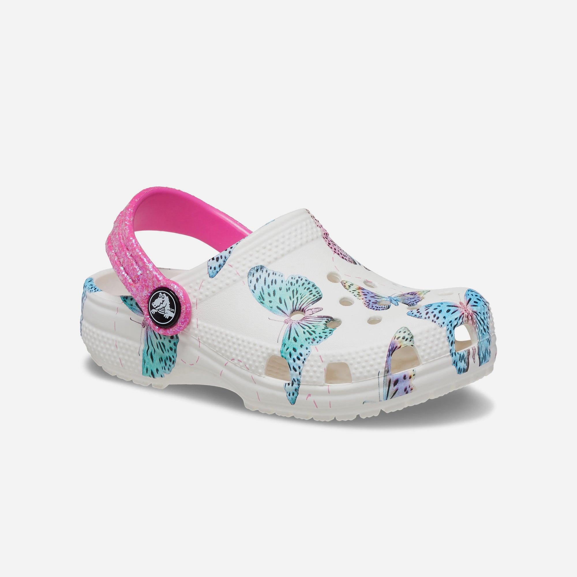 Giày lười trẻ em Crocs Classic Butterfly - 208300-94S