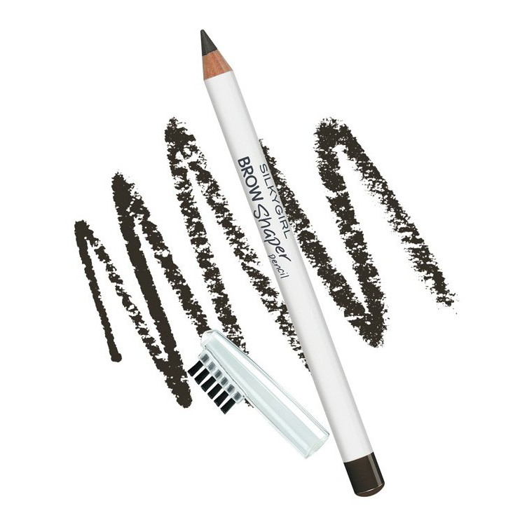 Chì Kẻ Chân Mày Kèm Chổi Silky Girl Brow Shaper Pencil