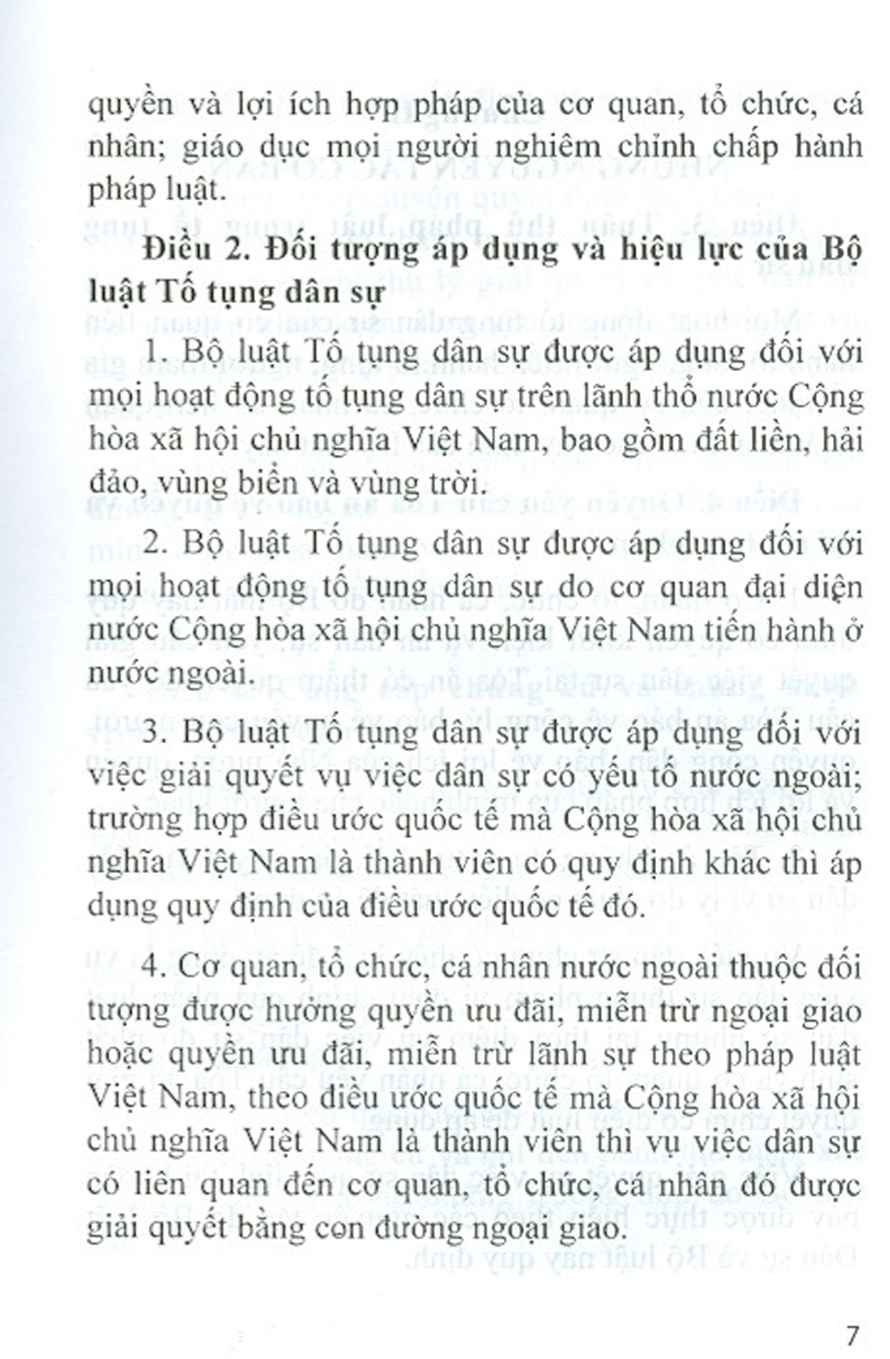 Bộ Luật Tố Tụng Dân Sự  Nước Cộng Hòa Xã Hội Chủ Nghĩa Việt Nam