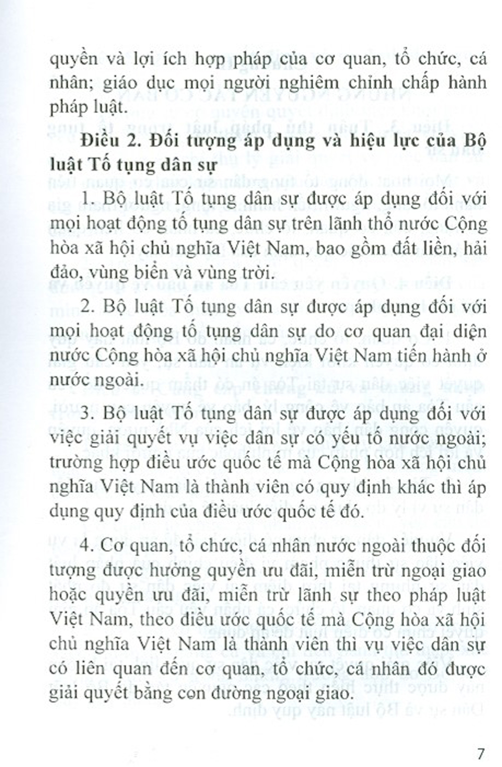 Bộ Luật Tố Tụng Dân Sự Nước Cộng Hòa Xã Hội Chủ Nghĩa Việt Nam