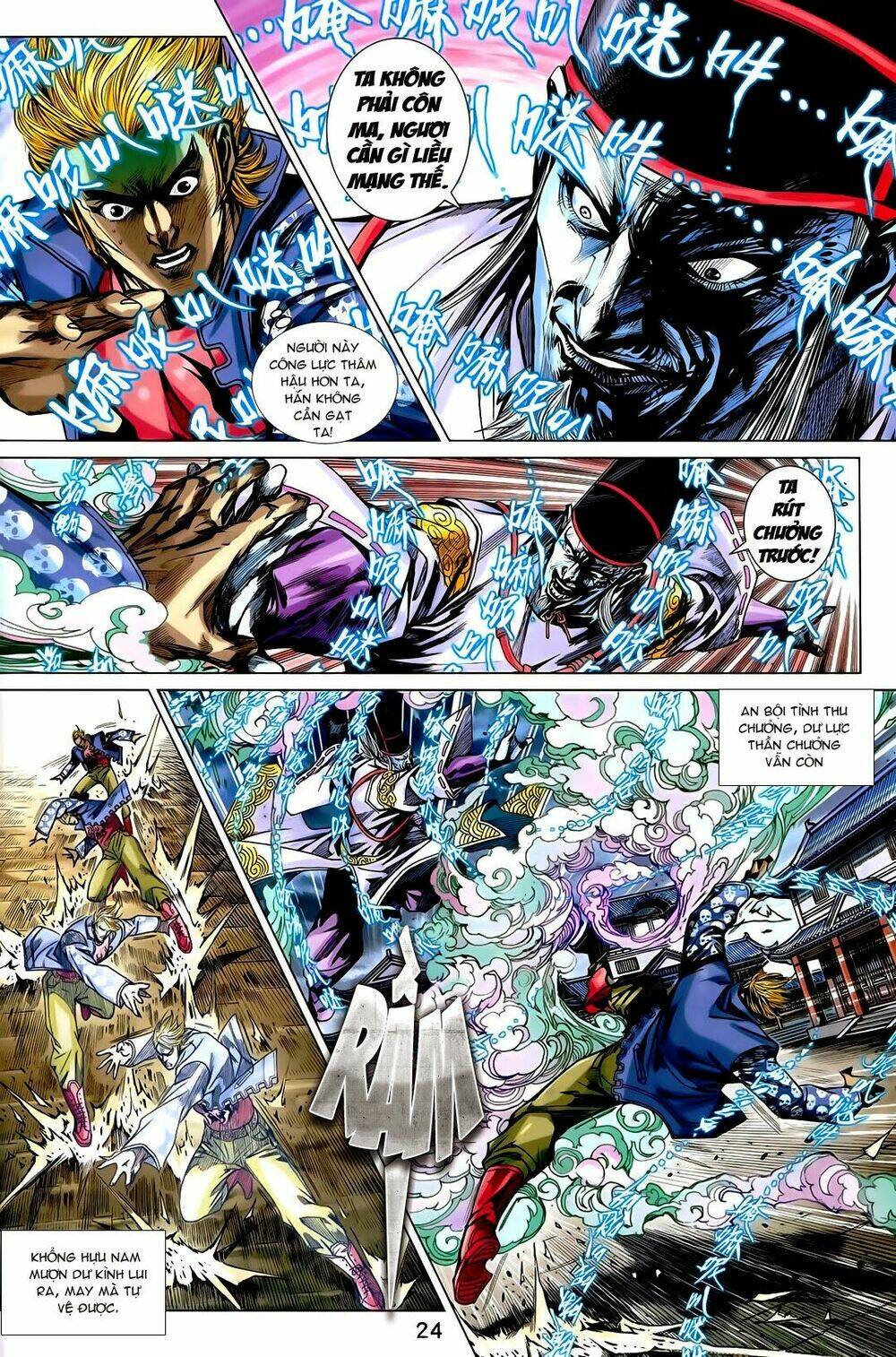 tân tác long hổ môn chapter 730 24