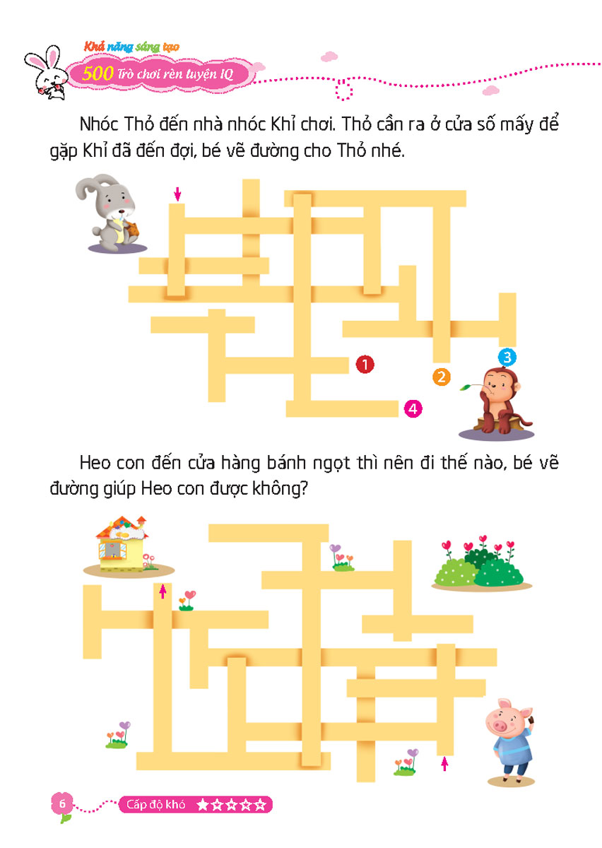 500 Trò Chơi Rèn Luyện IQ  - Khả Năng Sáng Tạo _MT