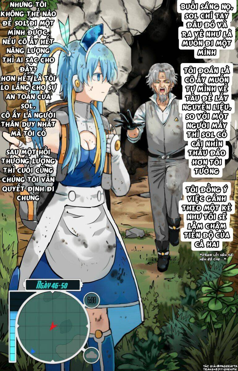 cùng cô người máy sinh tồn trên hành tinh bí ẩn chapter 42 1