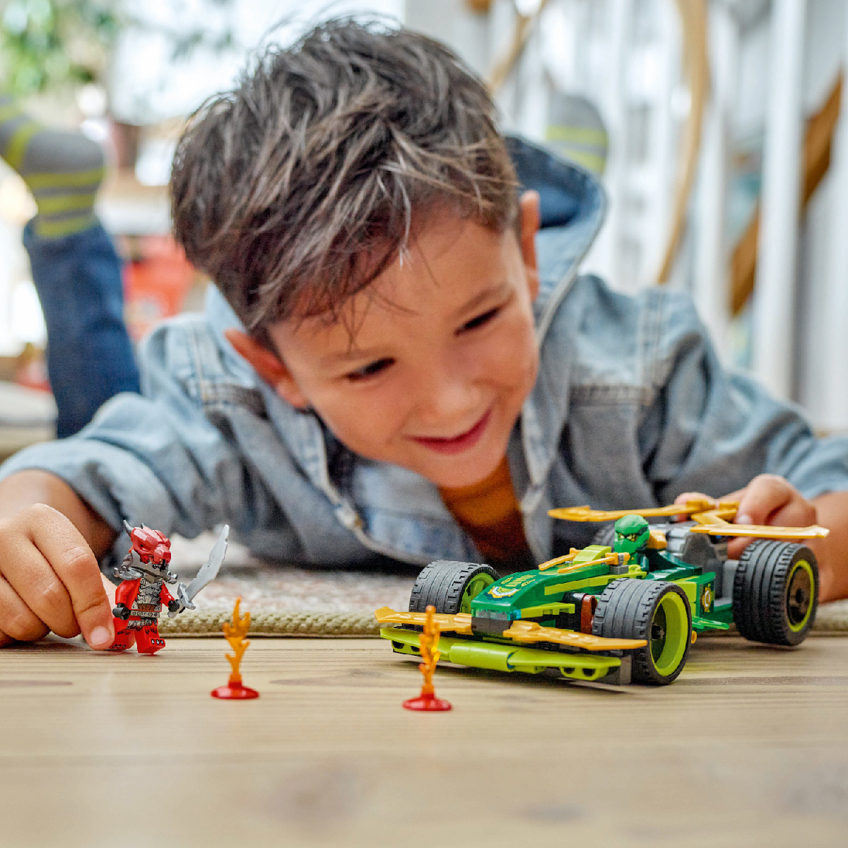 LEGO NINJAGO 71828 Đồ Chơi Lắp Ráp Xe Đua Của Lloyd (181 Chi Tiết)