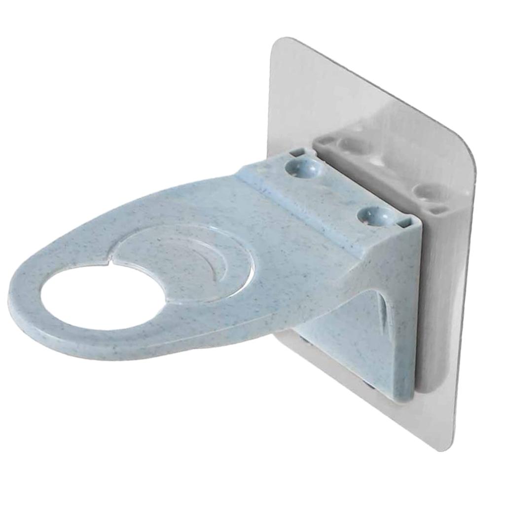 Self Adhesive Wall Mounted Bathroom Shampoo Hanging Rack Shower Gel Bottle Holder Hanger 3 Colors