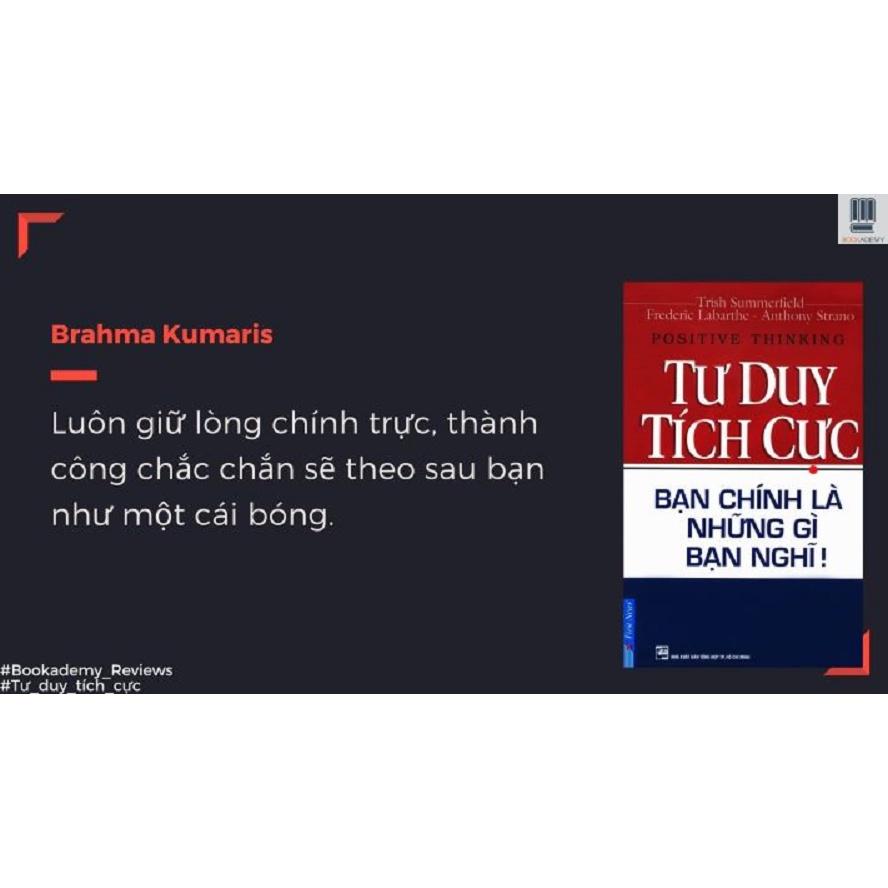 Combo Bí Mật Của May Mắn + Tư Duy Tích Cực  Bạn Chính Là Những Gì Bạn Nghĩ  - Bản Quyền