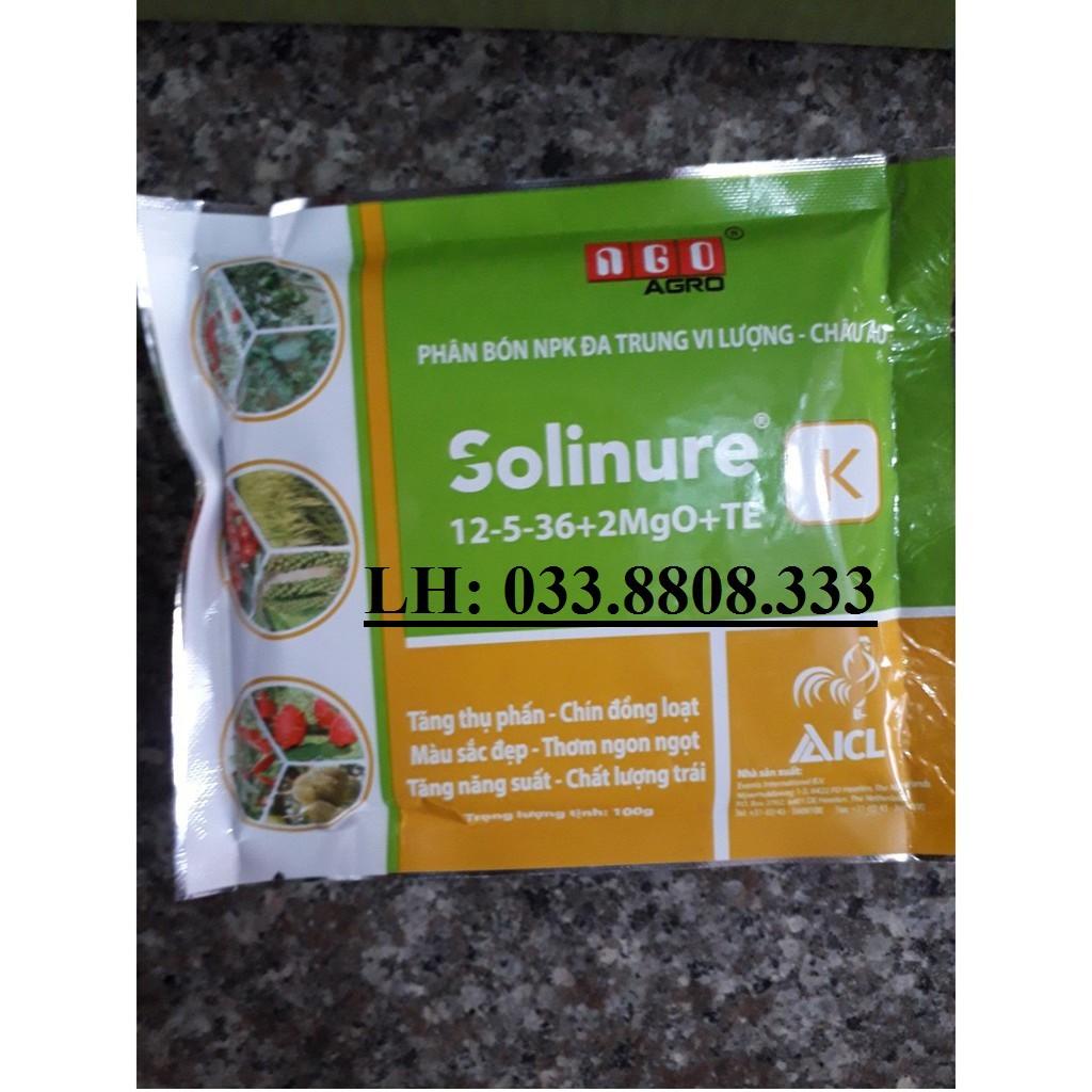 10 gói Phân bón lá đa trung vi lượng Kali cao 12-5-36+2MgO+TE