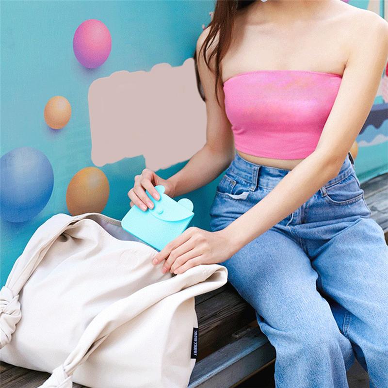 Hộp Đựng Khẩu Trang Bằng Silicon Tiện Dụng