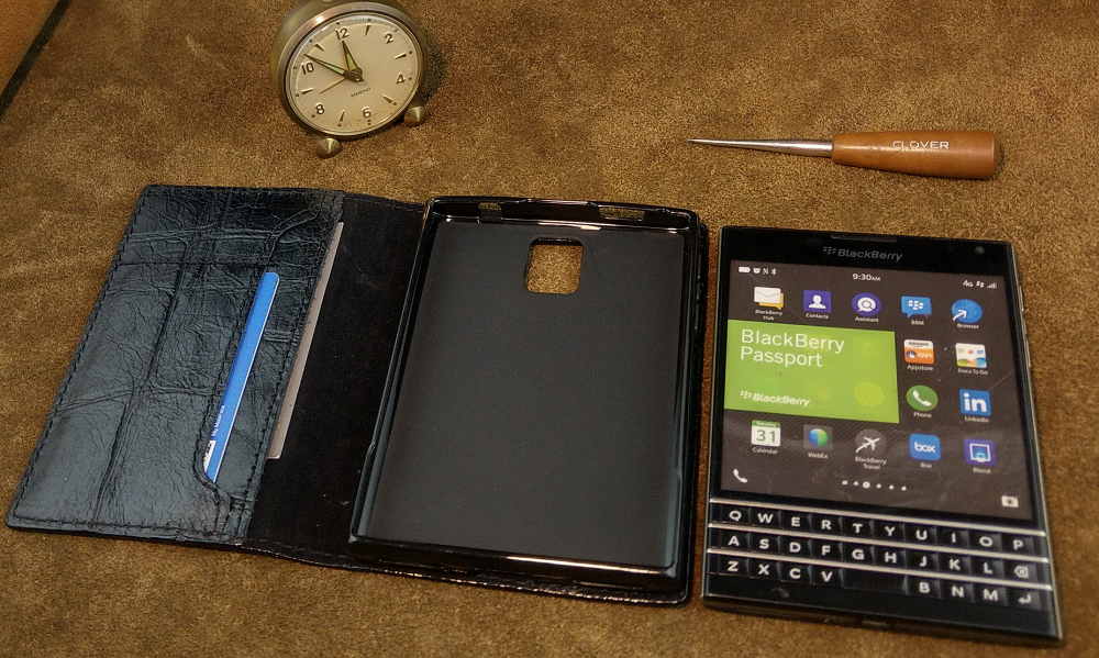 Bao da gập cho Blackberry Passport Q30 mẫu 1