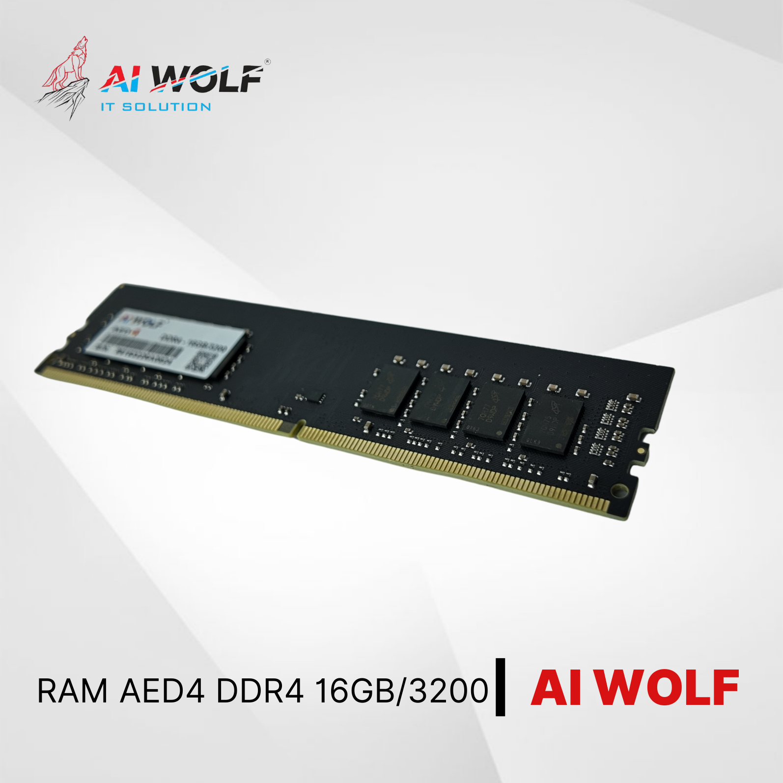 Bộ nhớ RAM PC AIWOLF AED4 DDR4 16GB/3200 – Hàng Chính Hãng