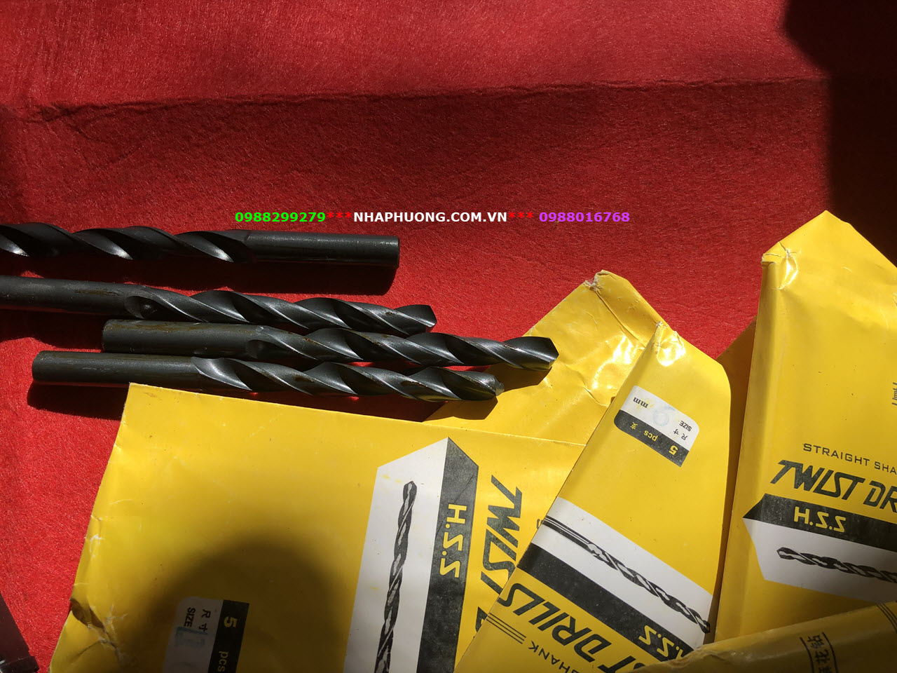 COMBO 10 Mũi Khoan Đen Ø6 - Ø9,5