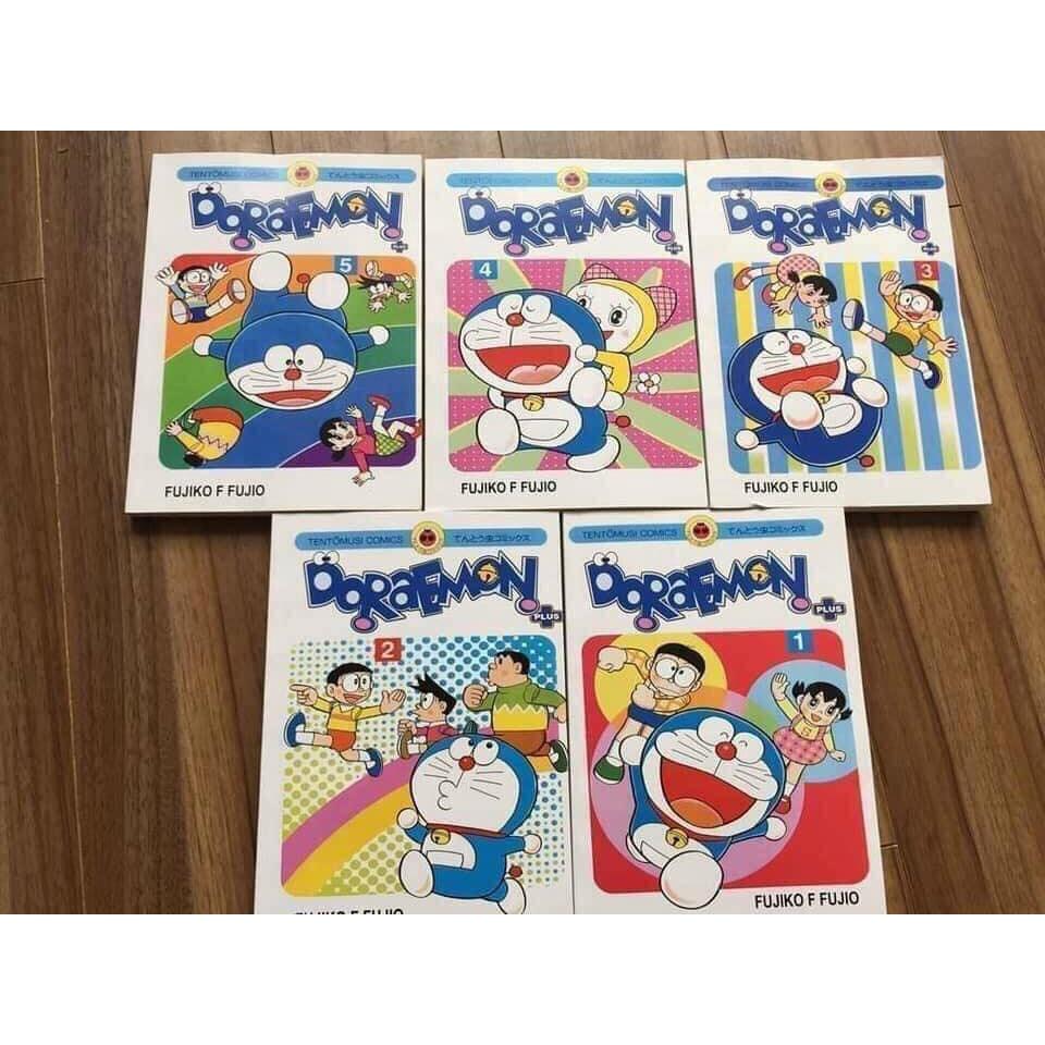 Doraemon và doraemon plus tiếng anh in giấy chống lóa