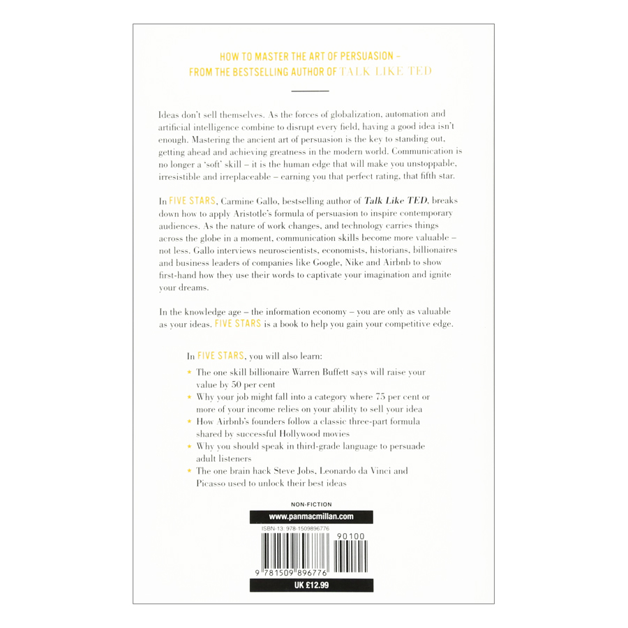 Five Stars - The Communication Secrets To Get From Good To Great