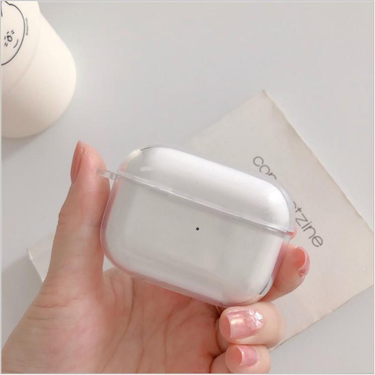 Vỏ bảo vệ bao đựng tai nghe - vỏ trong nhựa TPU vỏ mềm cao cấp dành cho airpod 1/2