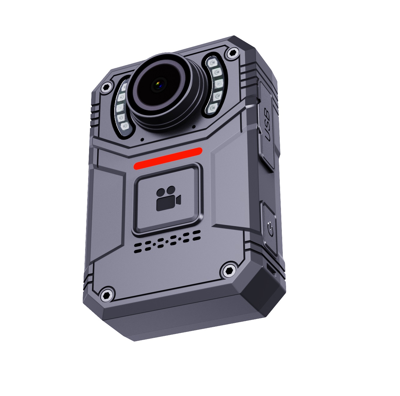 Thiết bị Camera quan sát, kẹp đeo trên người Terino TS-03 - Hàng chính hãng